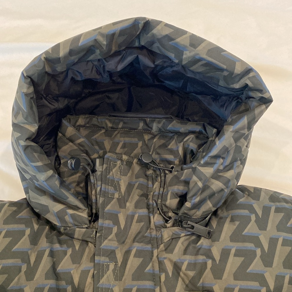 NWOT - Zadig & Voltaire - Hooded Puffer Jacket - Green - M - Picture 7 of 9